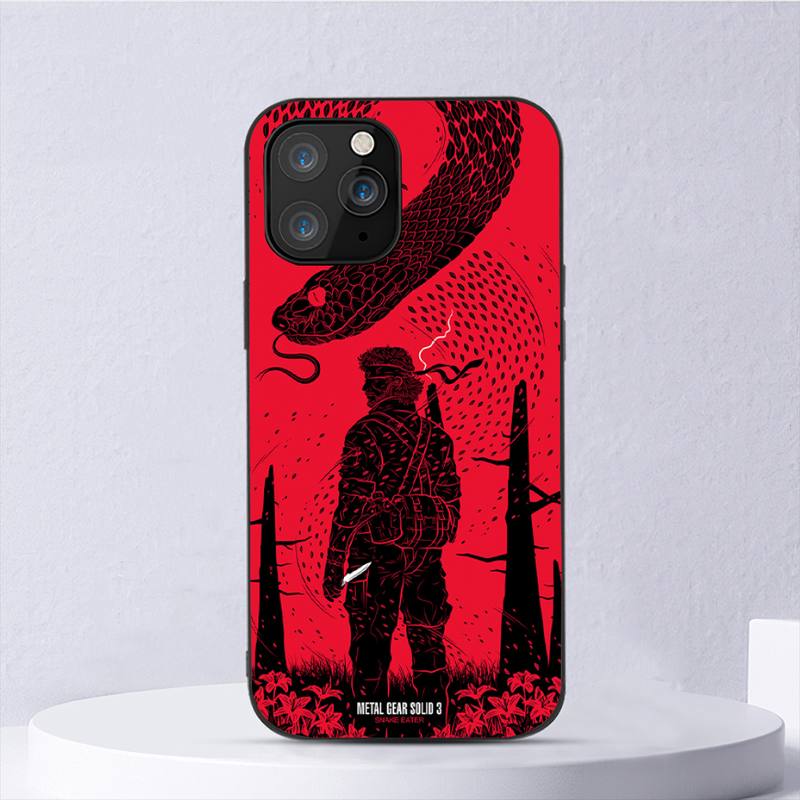 Твердый чехол для телефона Game Metal Gear для Iphone 11 12 Mini 13 14 Pro Xs Max X 8 7 6s Plus 5 Se Xr Shell
