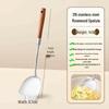 316 Stainless Steel Wok Spatula with Pear Wood Handle
