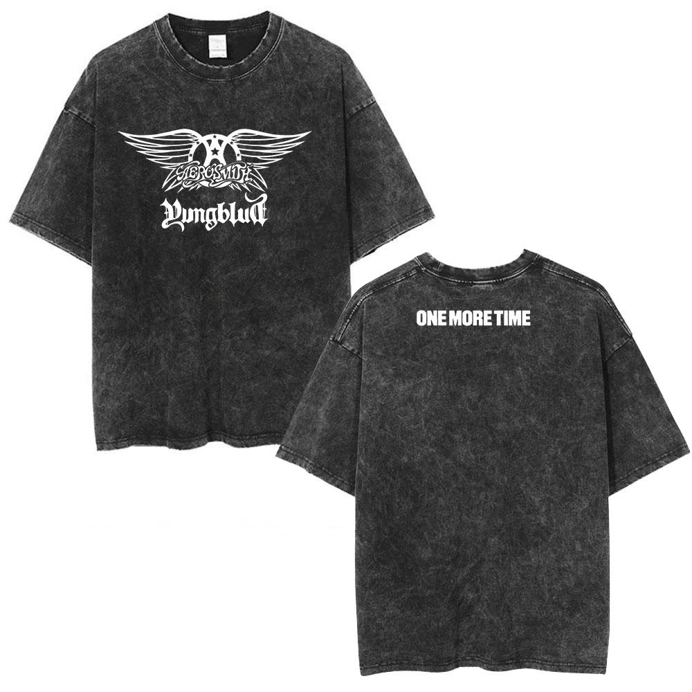 Yungblud IDOLS Album Tour  T Shirts Men Women Clothing Washed Vintage Short Sleeve Tshirts Oversized Casual Cotton Tshirt