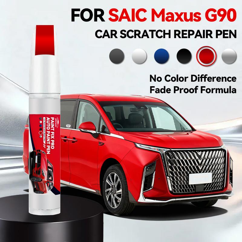 For SAIC Maxus G90 Paint Repair Pen Touch Up Scratch Remover DIY Auto Accessories Black White Silver Blue Red