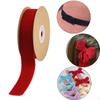 Spool of Velvet Ribbon for Gift Wrapping And Craft Projects