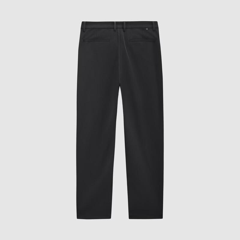 Joeone Men's Wrinkle-Resistant Business Straight-Leg Stretch Casual Pants