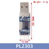PL2303 USB в RS232 TTL Конвертер Адаптер Модуль DC 3.3V 5V PL2303HX STC Микроконтроллер Плата для Прошивки 1/2 шт.