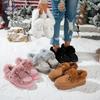 Женские зимние модные непромокаемые сноубутсы на меху