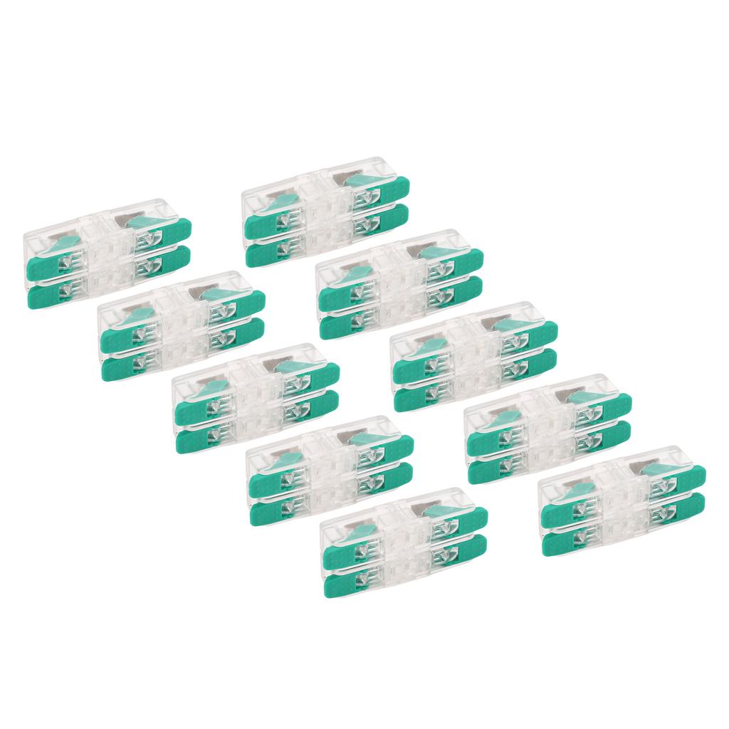 10 шт. 2 в 2 выходных разъема для проводов 0,5 - 6 мм² медный контактный проводник разъем для бытовых приборов