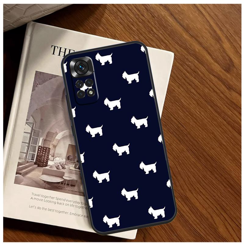 Schnauzer Puppy Dog Case For Xiaomi Redmi Note 11 10 9 12 13 14 15 Pro Plus Cover For Redmi 15 C 10C 13C 12C 14C