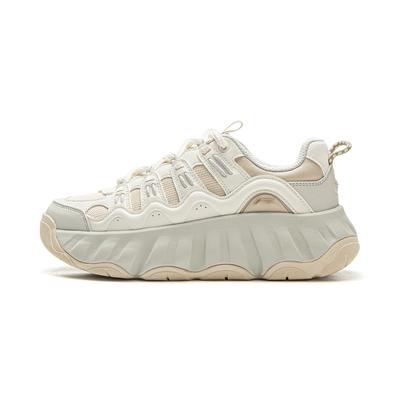 Li Ning Классические Универсальные Кроссовки Cookie Амортизация Отскок Низкий Верх Повседневная Обувь Женские кроссовки AGCV254-2