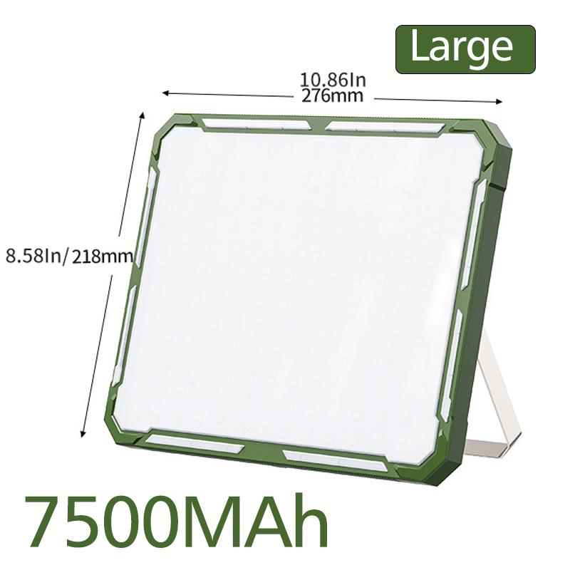 Перезаряжаемый светодиодный кемпинговый фонарь, 6 режимов освещения, мощный водонепроницаемый портативный подвесной фонарик для улицы, аварийное освещение