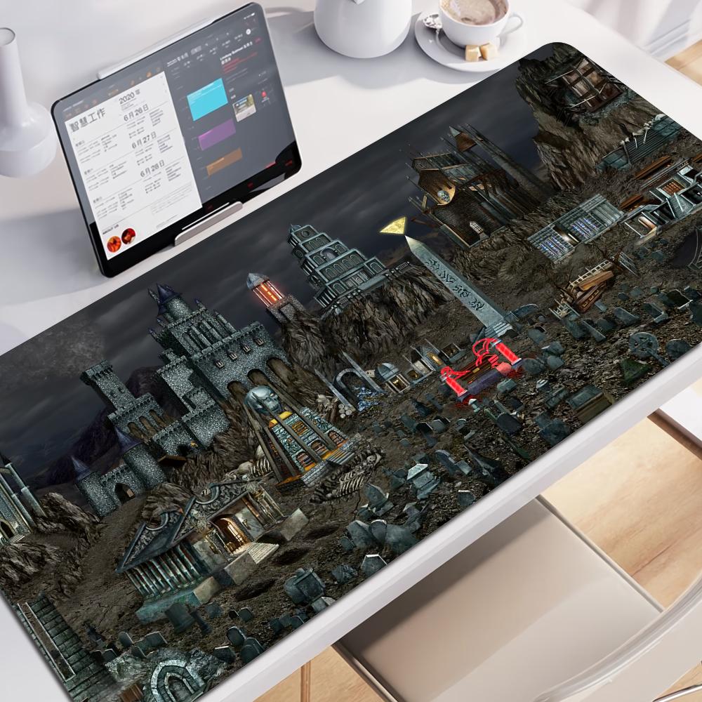 Heroes of Might and Magic Gaming Mouse Pad Desk Mat Fantasy Computer Mat Office Gaming Desk Accessory Carpet Mouse Computer