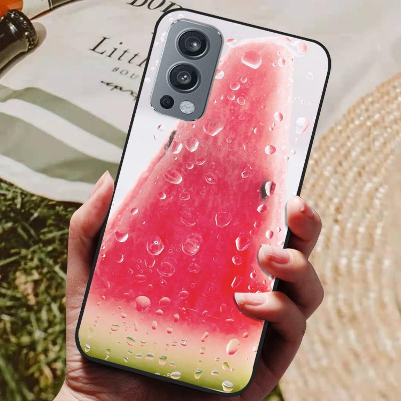 Для OnePlus Nord 2 5G Чехол Силиконовая Задняя Крышка Чехол для Телефона Для OnePlus Nord2 5G Чехлы для One Plus Nord 2 5G Мягкий Бампер Funda
