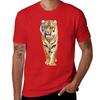 Tiger T-Shirt oversized customs animal prinfor boys mens workout shirts