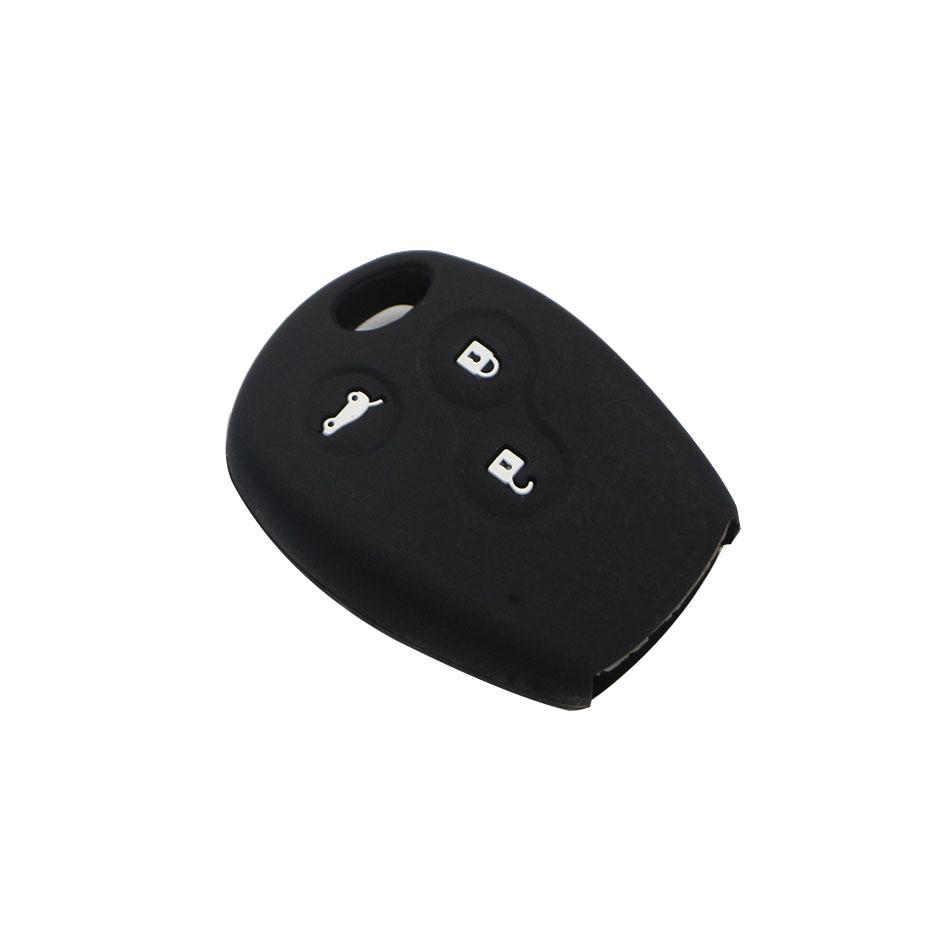 Силиконовый чехол для ключей автомобиля, брелок для Renault DACIA Scenic Megane Kangoo Sandero Captur Twingo Modus Protector