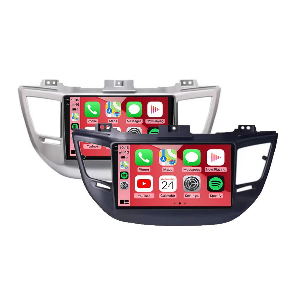 9" Android 14 автомобильное радио для Hyundai Tucson IX35 3 2015 2016 2017 2018 головное устройство DSP мультимедиа видеоплеер навигация GPS