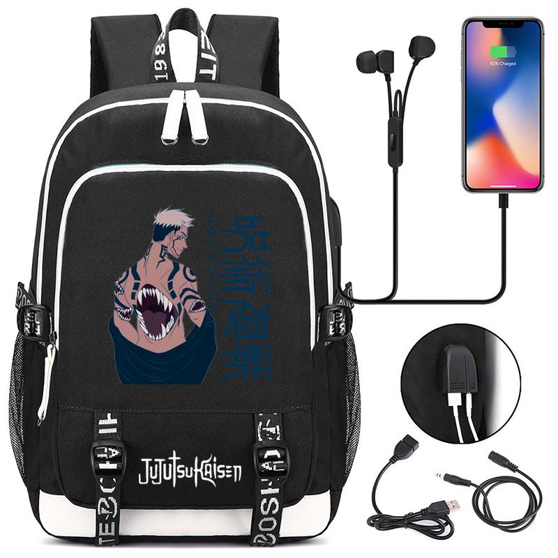 Anime Jujutsu Kaisen 3D Print Backpacks Students Cartoon School Bags Kids Bookbags Unisex Bagpack Children Gifts Mochilas
