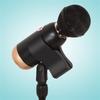 Microphone Clip For 3.2-6.8CM Mic With 3/8 Adapter
