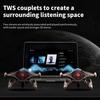Меха Bluetooth-колонки TWS Esports Аудио Настольный Сабвуфер 15 Вт Беспроводная Быстрая Зарядка RGB Атмосферная Подсветка для Подарка Мальчику