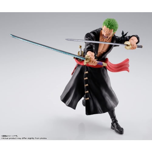 TAMASHII NATIONS S.H.Figuarts ONE PIECE Roronoa Zoro -The Battle of Onigashima- Approx. 150mm ABS & PVC Painted Movable Figure