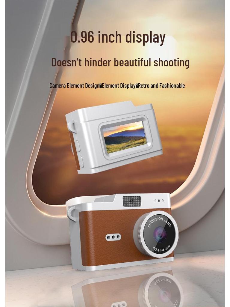 Портативная ретро мини CCD камера для детей и студентов