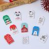 100 шт. DIY крафт-бумага рождественские украшения крафт-бирки подарочная упаковка рождественские этикетки бирки