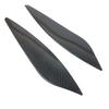 Motorcycle Fuel Gas Tank Side Insert Panel Covers Fairing Trim For YAMAHA YZF YZ-F R6 2003-2005 Carbon Fiber Painted