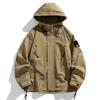 Hooded Mountain Jacket Men's New Autumn and Winter Style Autumn Youth Work Jacket