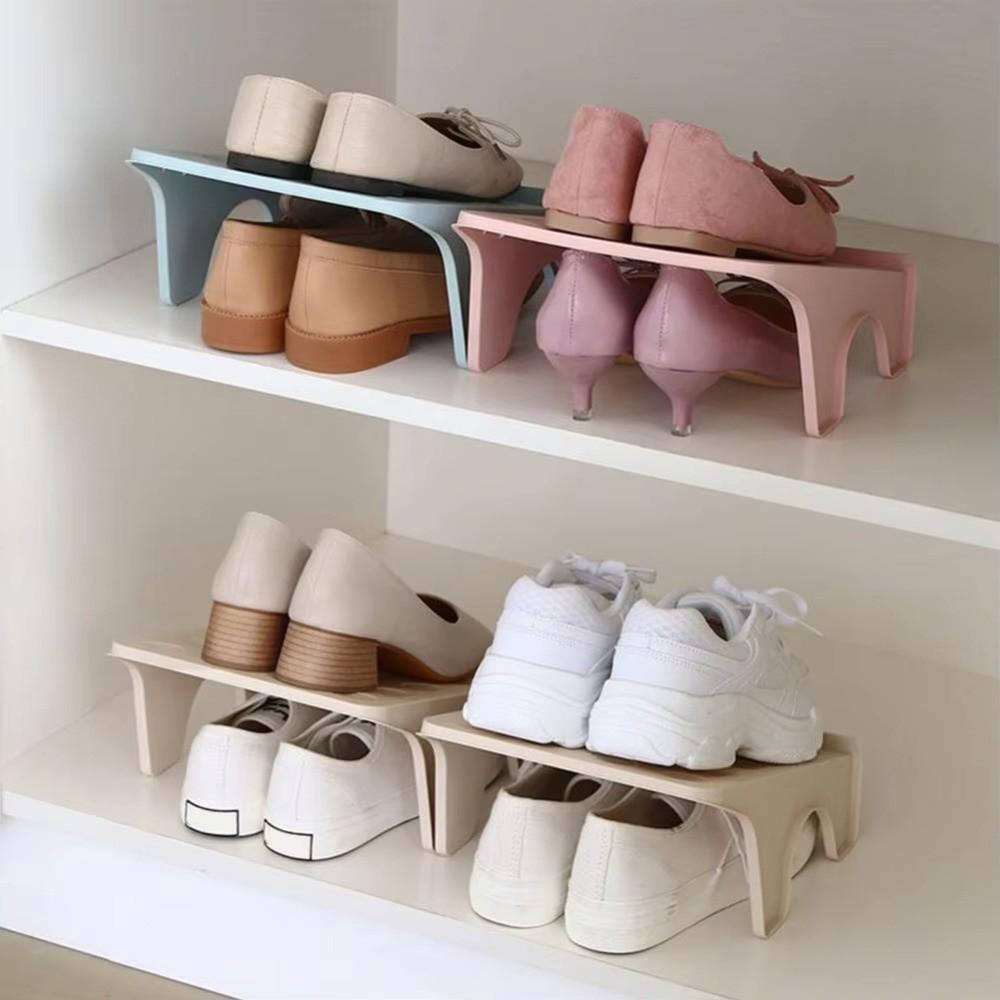 Multifunctional Shoe Storage Rack Space Saving Shoe Organizer Household Organization