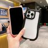 Милый 3D Чехол для телефона с ушками кошки Для iPhone Air 17 E 16 Plus 15 14 13 12 11 Pro Max X XS XR 7 8 SE 2022 2020 17E 16E Ударопрочный Матовый Прозрачный Задний Чехол