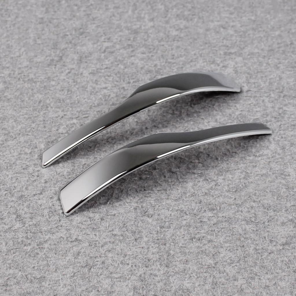 RUIQ Door Mirror and Side Mirror Covers for Honda Custom Custom Designed for Honda Chrome-Plated N-BOX (JF5/JF6) - N-Box