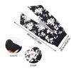 Women Vintage Turban Bonnet Hat with Elastic Wide Band Print Hijab Hat Bandana Headwrap Hat for Hair Loss Pastoral Hat