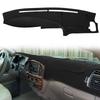 Dash Cover Mat for Toyota Tundra and Toyota Dashboard Cover Pad Carpet Protector for F125 Custom-fit 2000-2006 2001-2007 Sequoia, (black)