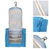 Hanging Toiletry Bag Large Capacity Portable Waterproof Travel Cosmetic Storage Bag for Travel Bathroom Blue