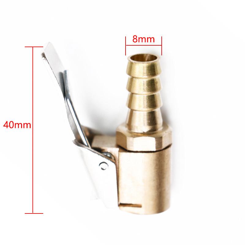1Pc Car Accessories Car Air Pump Thread Nozzle Adapter Car Pump Accessories Fast Conversion Head Clip Type Nozzle