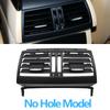 LHD RHD Car Rear Fresh Air Conditioning AC Vent Grille Outlet Cover ForBMW X5 X6 E70 E71 E72