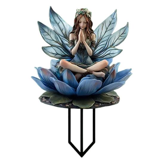 Садовый колышек серии Fantasy, устойчивый к погодным условиям, декоративный колышек Fairy, 2D, плоское акриловое украшение с колышком для декора двора на открытом воздухе