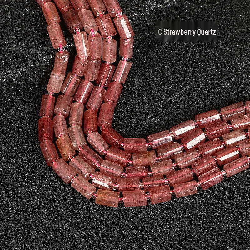 8x11мм Желтый Цитрин и Кунцит Аквамарин Столбики - Африканский Сосновый Бочонок