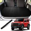 BLUESEATEC Коврик в багажник для Jimny jb64W Sierra Специальный 2D Багажник ПВХ Груз Интерьер Заказной 1 Черный (Джимни JB74W), Дизайн, Водоотталкивающий,