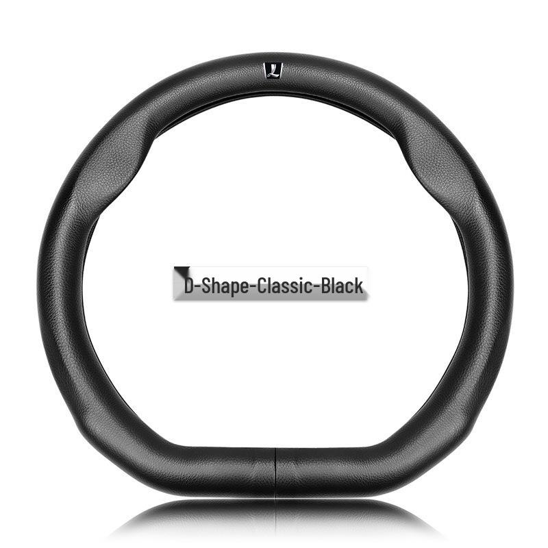 Чехол на руль из натуральной кожи Luxgen - Универсальная посадка для моделей U6, Big 7, S5, U5, 7MPV, Na 5, Rui 3