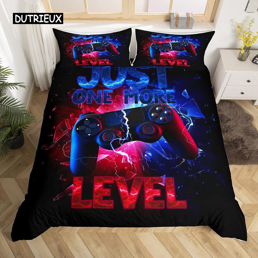 Gamepad Comforter Cover R Bedding Set Teens Video  Duvet  for Youth Kids Boys Modern  Controller Bedspread