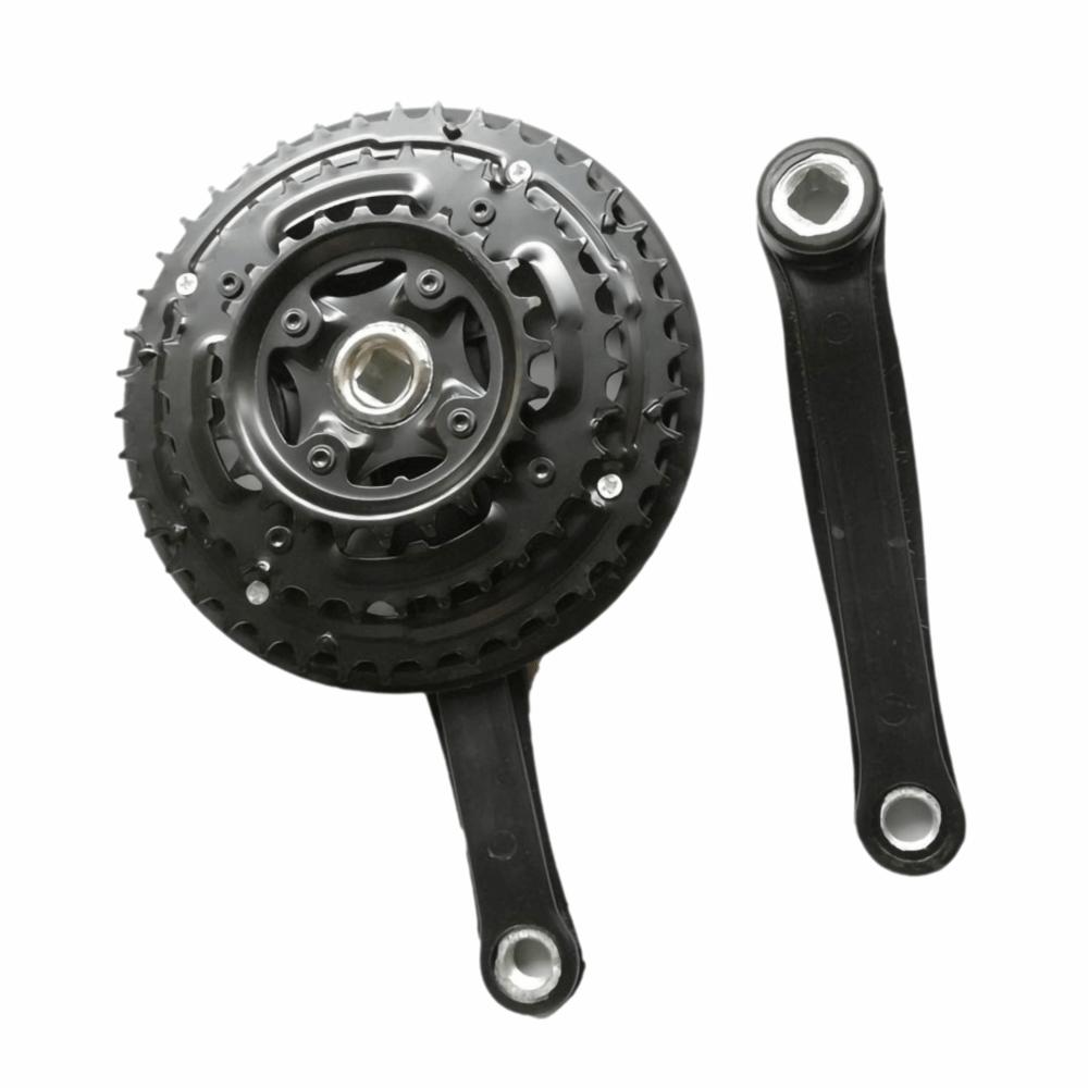 42T 3 Chip Mountain Bike Crankset Iron Bike Crankset Disc Durable Bike Sprocket Road Bikes