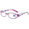 Fashion high definition reading glasses anti-blue light new ultra-light women's printing reading glasses middle-aged and elderly old light glasses