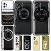 Retro Photo Camera Case For Xiaomi Redmi Note 12 11 10 9 Pro 12S 11S 10S 9S Back Cover For Redmi 12 9C 10C 12C