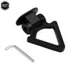 Car Trailer Hooks Decorative Sticker Triangle Towing Hook Racing Ring for universal Vehicle Multi-colored ABS Plastic