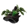 Big Sunken Wood Cave Decorations Resin Hide Toy Small Fish Hideout House  Fish Tank