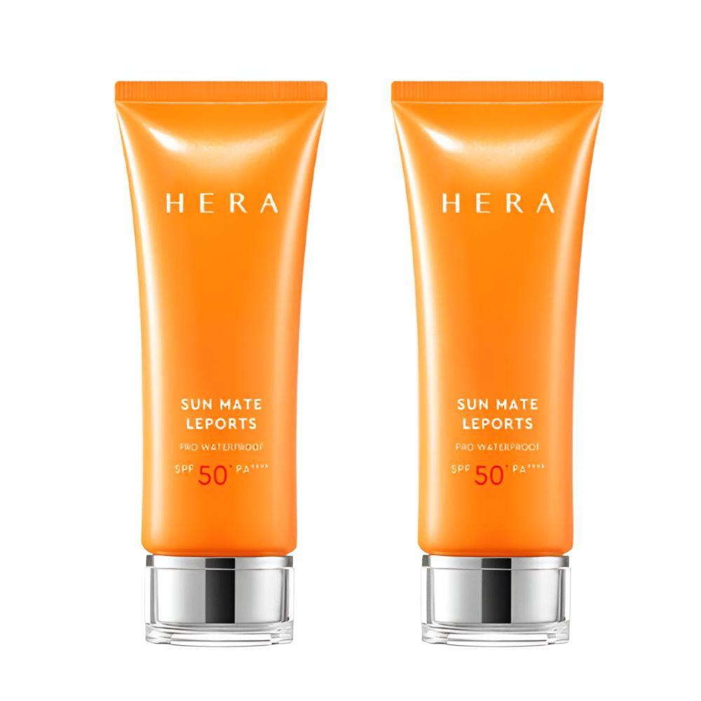 Hera Крем Sun Mate SPF50+ PA+++ Защита от УФ-лучей Увлажняющий солнцезащитный крем 70 мл x2