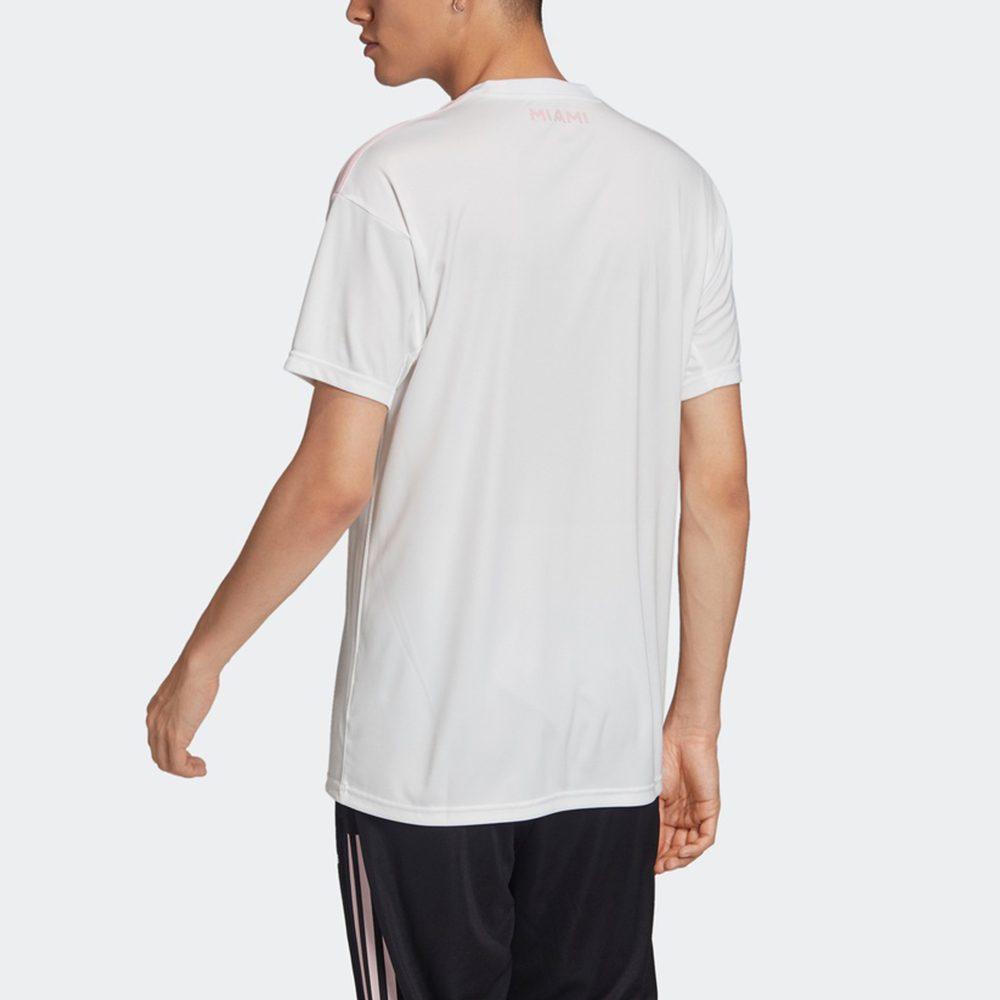 adidas Мужские белые футболки для футбола, умеренный прямой крой, EH8628