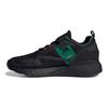 Кроссовки унисекс ZX 2K Boost Black Ярко-зеленые Core-Black Grey-Five GX2719