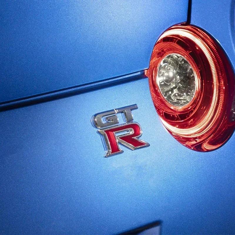1 шт. Металлические наклейки с логотипом автомобиля GTR, наклейки R GT, шильдик для аксессуаров Nissan Nismo GT-R, R32, R33, R34, R35, 370Z