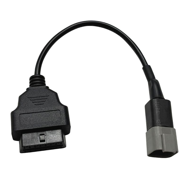 OBD2 Diagnostic Cable For Yanmar Engine System 6 Pin to 16 Pin For 24V Diesel Vehicles OBDII Car Diagnostic Adapter Connector