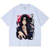 230 Gsm 100% Cotton Naruto V3 Itachi Print Unisex Heavy Cotton T Shirt