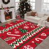 Christmas Non-slip Soft Carpet for Living Room Decor Sofa Table Large Area Rugs Bedroom Bedside Floor Mat Christmas Decoration